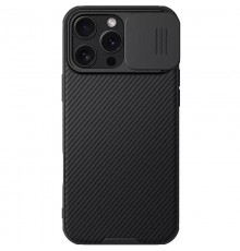 Карбонова накладка Nillkin CamShield Pro для Apple iPhone 16 Pro Max (6.9") Black