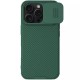 Карбонова накладка Nillkin CamShield Pro для Apple iPhone 16 Pro Max (6.9") Deep Green