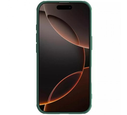 Карбонова накладка Nillkin CamShield Pro для Apple iPhone 16 Pro Max (6.9") Deep Green