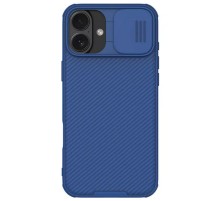 Карбонова накладка Nillkin CamShield Pro Magnetic для Apple iPhone 16 (6.1") Blue
