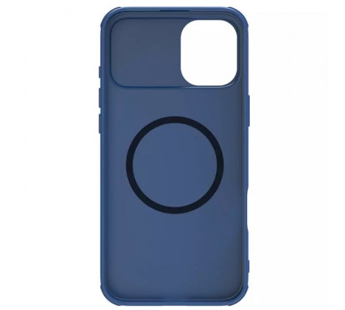 Карбонова накладка Nillkin CamShield Pro Magnetic для Apple iPhone 16 (6.1") Blue Карбонова накладка Nillkin CamShield Pro Magnetic для Apple iPhone 16 (6.1") Blue