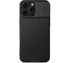 Карбонова накладка Nillkin CamShield Pro Magnetic для Apple iPhone 16 Pro Max (6.9") Black