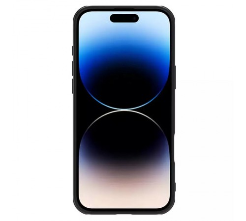 Карбонова накладка Nillkin CamShield Pro Magnetic для Apple iPhone 16 Pro Max (6.9") Black Карбонова накладка Nillkin CamShield Pro Magnetic для Apple iPhone 16 Pro Max (6.9") Black