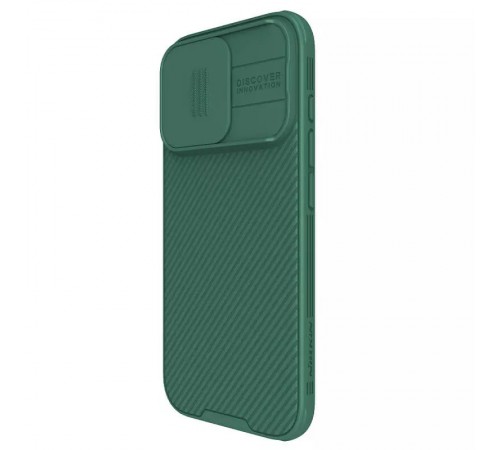 Карбонова накладка Nillkin CamShield Pro Magnetic для Apple iPhone 16 Pro Max (6.9") Deep Green Карбонова накладка Nillkin CamShield Pro Magnetic для Apple iPhone 16 Pro Max (6.9") Deep Green