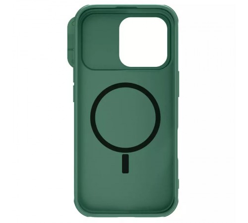 Карбонова накладка Nillkin CamShield Pro Magnetic для Apple iPhone 16 Pro Max (6.9") Deep Green Карбонова накладка Nillkin CamShield Pro Magnetic для Apple iPhone 16 Pro Max (6.9") Deep Green
