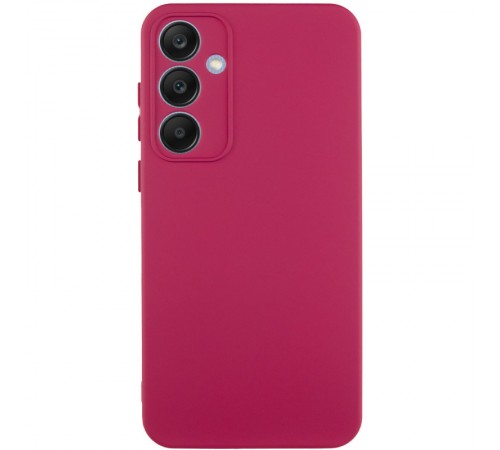 Чохол Silicone Cover Lakshmi Full Camera (AA) для Samsung Galaxy S24 FE Бордовий / Marsala Чохол Silicone Cover Lakshmi Full Camera (AA) для Samsung Galaxy S24 FE Бордовий / Marsala