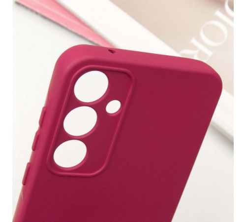 Чохол Silicone Cover Lakshmi Full Camera (AA) для Samsung Galaxy S24 FE Бордовий / Marsala Чохол Silicone Cover Lakshmi Full Camera (AA) для Samsung Galaxy S24 FE Бордовий / Marsala