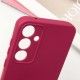 Чохол Silicone Cover Lakshmi Full Camera (AA) для Samsung Galaxy S24 FE Бордовий / Marsala
