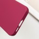 Чохол Silicone Cover Lakshmi Full Camera (AA) для Samsung Galaxy S24 FE Бордовий / Marsala