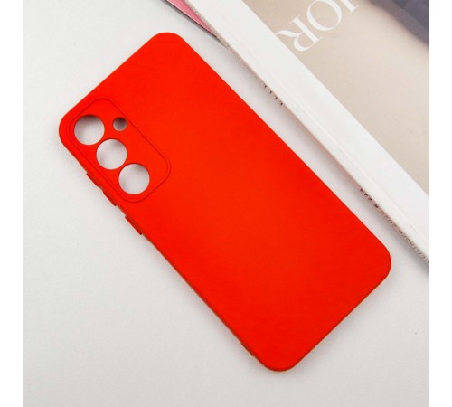 Чохол Silicone Cover Lakshmi Full Camera (AA) для Samsung Galaxy S24 FE Червоний / Red Чохол Silicone Cover Lakshmi Full Camera (AA) для Samsung Galaxy S24 FE Червоний / Red