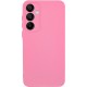 Чохол Silicone Cover Lakshmi Full Camera (AA) для Samsung Galaxy S24 FE Рожевий / Pink
