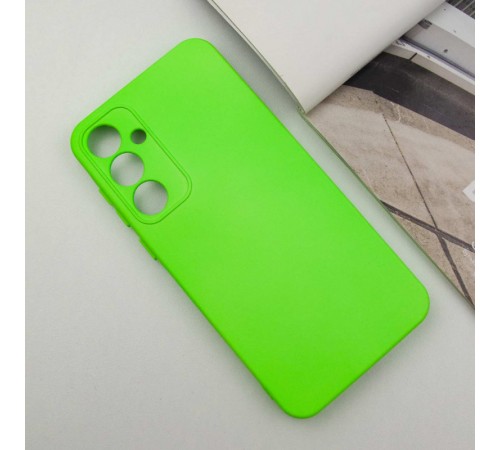 Чохол Silicone Cover Lakshmi Full Camera (AA) для Samsung Galaxy S24 FE Салатовий / Neon green Чохол Silicone Cover Lakshmi Full Camera (AA) для Samsung Galaxy S24 FE Салатовий / Neon green