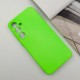 Чохол Silicone Cover Lakshmi Full Camera (AA) для Samsung Galaxy S24 FE Салатовий / Neon green