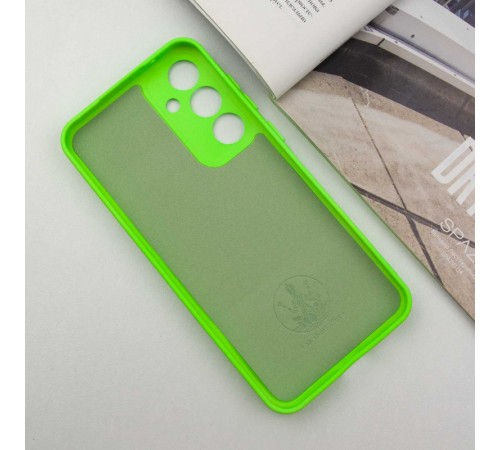 Чохол Silicone Cover Lakshmi Full Camera (AA) для Samsung Galaxy S24 FE Салатовий / Neon green Чохол Silicone Cover Lakshmi Full Camera (AA) для Samsung Galaxy S24 FE Салатовий / Neon green