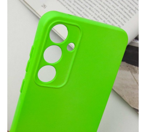 Чохол Silicone Cover Lakshmi Full Camera (AA) для Samsung Galaxy S24 FE Салатовий / Neon green Чохол Silicone Cover Lakshmi Full Camera (AA) для Samsung Galaxy S24 FE Салатовий / Neon green