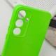 Чохол Silicone Cover Lakshmi Full Camera (AA) для Samsung Galaxy S24 FE Салатовий / Neon green