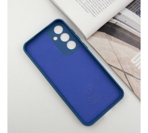 Чохол Silicone Cover Lakshmi Full Camera (AA) для Samsung Galaxy S24 FE Синій / Navy blue Чохол Silicone Cover Lakshmi Full Camera (AA) для Samsung Galaxy S24 FE Синій / Navy blue