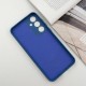 Чохол Silicone Cover Lakshmi Full Camera (AA) для Samsung Galaxy S24 FE Синій / Navy blue