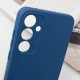 Чохол Silicone Cover Lakshmi Full Camera (AA) для Samsung Galaxy S24 FE Синій / Navy blue