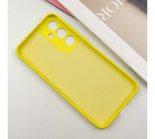 Чохол Silicone Cover Lakshmi Full Camera (AA) для Samsung Galaxy S24 FE Жовтий / Flash Чохол Silicone Cover Lakshmi Full Camera (AA) для Samsung Galaxy S24 FE Жовтий / Flash