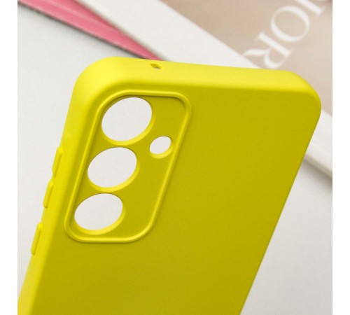 Чохол Silicone Cover Lakshmi Full Camera (AA) для Samsung Galaxy S24 FE Жовтий / Flash Чохол Silicone Cover Lakshmi Full Camera (AA) для Samsung Galaxy S24 FE Жовтий / Flash