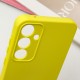 Чохол Silicone Cover Lakshmi Full Camera (AA) для Samsung Galaxy S24 FE Жовтий / Flash