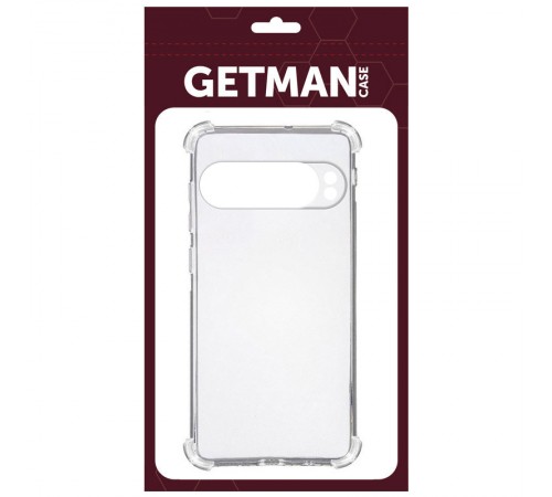 TPU чохол GETMAN Ease logo посилені кути Full Camera для Google Pixel 9 / 9 Pro Безбарвний (прозорий) TPU чохол GETMAN Ease logo посилені кути Full Camera для Google Pixel 9 / 9 Pro Безбарвний (прозорий)