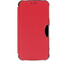 Шкіряний чохол-книжка GETMAN Razor (PU) для Xiaomi Redmi Note 13 Pro 4G / Poco M6 Pro 4G Red