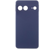 Чохол Silicone Cover Lakshmi Full Camera (AAA) для Google Pixel 9 Темно-синій / Midnight blue