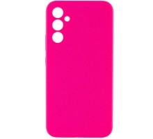 Чохол Silicone Cover Lakshmi Full Camera (AAA) для Samsung Galaxy S24 FE Рожевий / Barbie pink