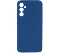Чохол Silicone Cover Lakshmi Full Camera (AAA) для Samsung Galaxy S24 FE Синій / Denim Blue