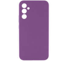 Чохол Silicone Cover Lakshmi Full Camera (AAA) для Samsung Galaxy S24 FE Сливовый / Purple