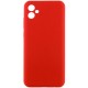 Чохол Silicone Cover Lakshmi Full Camera (AAA) для Samsung Galaxy A06 Червоний / Red