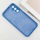 Чохол TPU GETMAN Liquid Silk Full Camera для Samsung Galaxy A05s Синій / Navy Blue