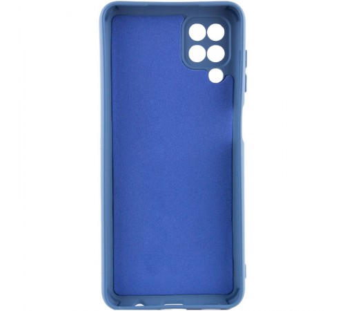 Чохол TPU GETMAN Liquid Silk Full Camera для Samsung Galaxy A12 Синій / Navy Blue Чохол TPU GETMAN Liquid Silk Full Camera для Samsung Galaxy A12 Синій / Navy Blue