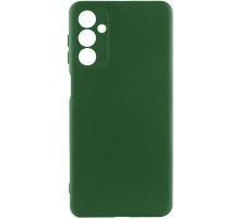 Чохол TPU GETMAN Liquid Silk Full Camera для Samsung Galaxy A15 4G/5G / M15 5G Зелений / Dark green