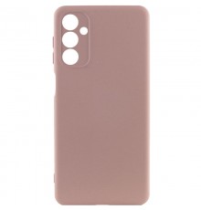 Чохол TPU GETMAN Liquid Silk Full Camera для Samsung Galaxy A24 4G Рожевий / Pink Sand
