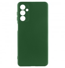 Чохол TPU GETMAN Liquid Silk Full Camera для Samsung Galaxy A24 4G Зелений / Dark green