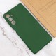 Чохол TPU GETMAN Liquid Silk Full Camera для Samsung Galaxy A24 4G Зелений / Dark green