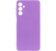 Чохол TPU GETMAN Liquid Silk Full Camera для Samsung Galaxy A25 5G Фіолетовий / Purple