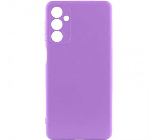 Чохол TPU GETMAN Liquid Silk Full Camera для Samsung Galaxy A25 5G Фіолетовий / Purple Чохол TPU GETMAN Liquid Silk Full Camera для Samsung Galaxy A25 5G Фіолетовий / Purple