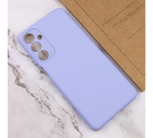 Чохол TPU GETMAN Liquid Silk Full Camera для Samsung Galaxy A25 5G Бузковий / Dasheen Чохол TPU GETMAN Liquid Silk Full Camera для Samsung Galaxy A25 5G Бузковий / Dasheen
