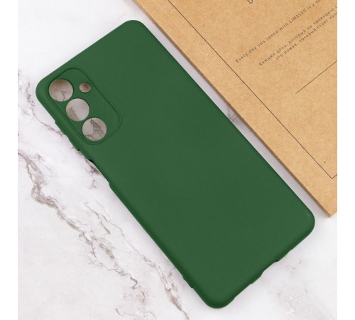 Чохол TPU GETMAN Liquid Silk Full Camera для Samsung Galaxy A25 5G Зелений / Dark green Чохол TPU GETMAN Liquid Silk Full Camera для Samsung Galaxy A25 5G Зелений / Dark green