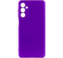 Чохол TPU GETMAN Liquid Silk Full Camera для Samsung Galaxy A25 5G Фіолетовий / Ultra Violet
