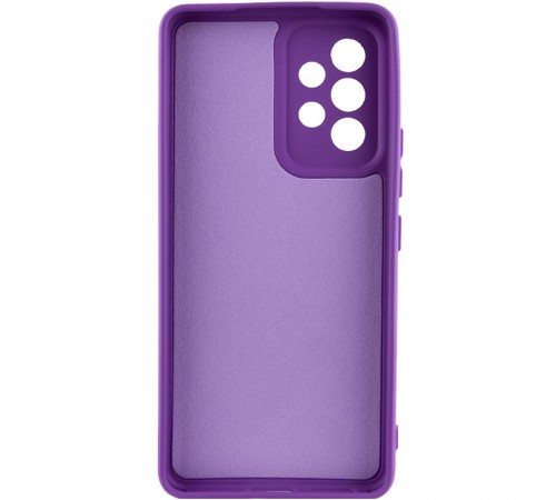 Чохол TPU GETMAN Liquid Silk Full Camera для Samsung Galaxy A32 4G Фіолетовий / Purple Чохол TPU GETMAN Liquid Silk Full Camera для Samsung Galaxy A32 4G Фіолетовий / Purple