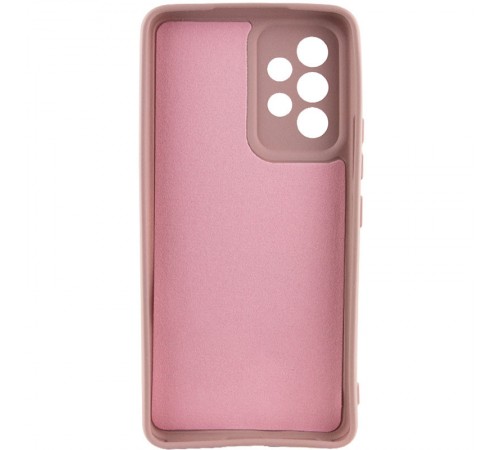 Чохол TPU GETMAN Liquid Silk Full Camera для Samsung Galaxy A32 4G Рожевий / Pink Sand Чохол TPU GETMAN Liquid Silk Full Camera для Samsung Galaxy A32 4G Рожевий / Pink Sand
