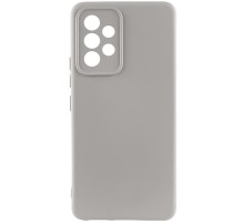 Чохол TPU GETMAN Liquid Silk Full Camera для Samsung Galaxy A32 4G Сірий / Lavender