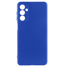 Чохол TPU GETMAN Liquid Silk Full Camera для Samsung Galaxy A32 4G Синій / Deep navy