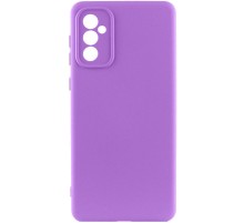 Чохол TPU GETMAN Liquid Silk Full Camera для Samsung Galaxy A35 Фіолетовий / Purple