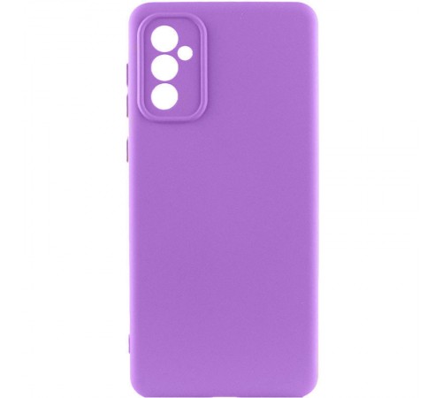 Чохол TPU GETMAN Liquid Silk Full Camera для Samsung Galaxy A35 Фіолетовий / Purple Чохол TPU GETMAN Liquid Silk Full Camera для Samsung Galaxy A35 Фіолетовий / Purple